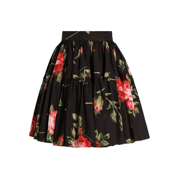 Dolce & Gabbana Black Skirts - Pleated Skirts Women